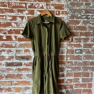 Girlfriend Collective Green Jumpsuit